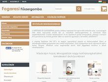 Tablet Screenshot of fogarasigomba.hu